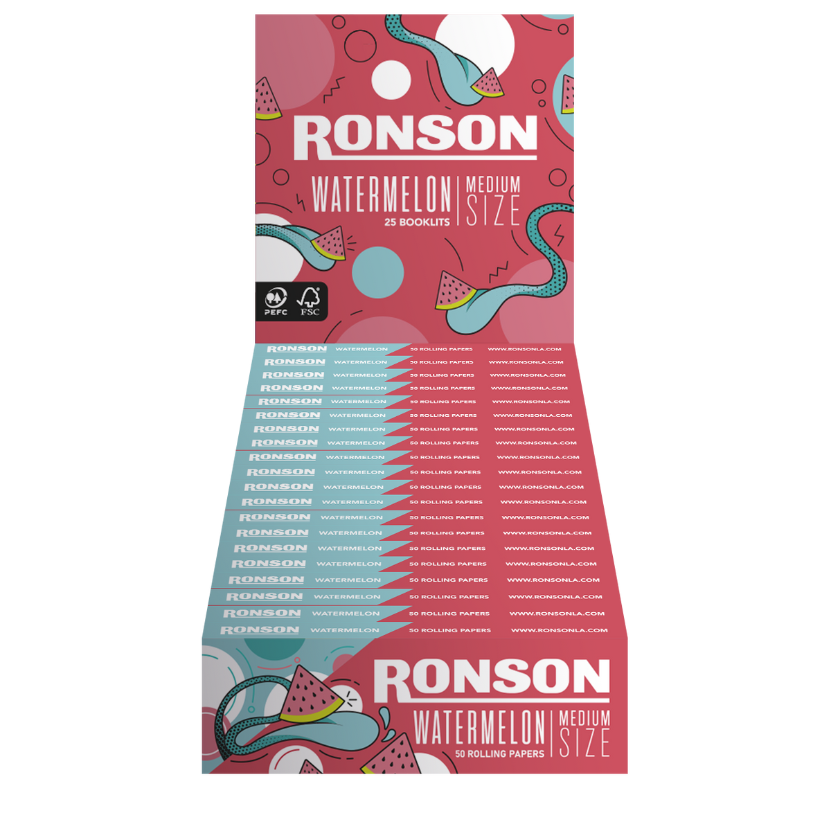 Display Ronson Papelillos Watermelon